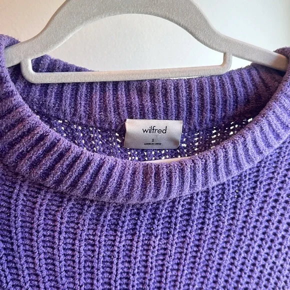 Aritzia purple sweater - Picture 2 of 3